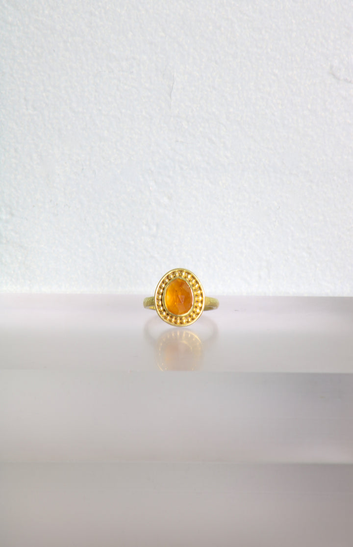 Spessartite Garnet Ring (09461)