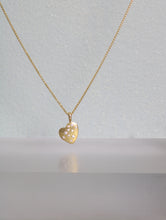 Load image into Gallery viewer, Offset Heart and Diamond Pendant (09177)
