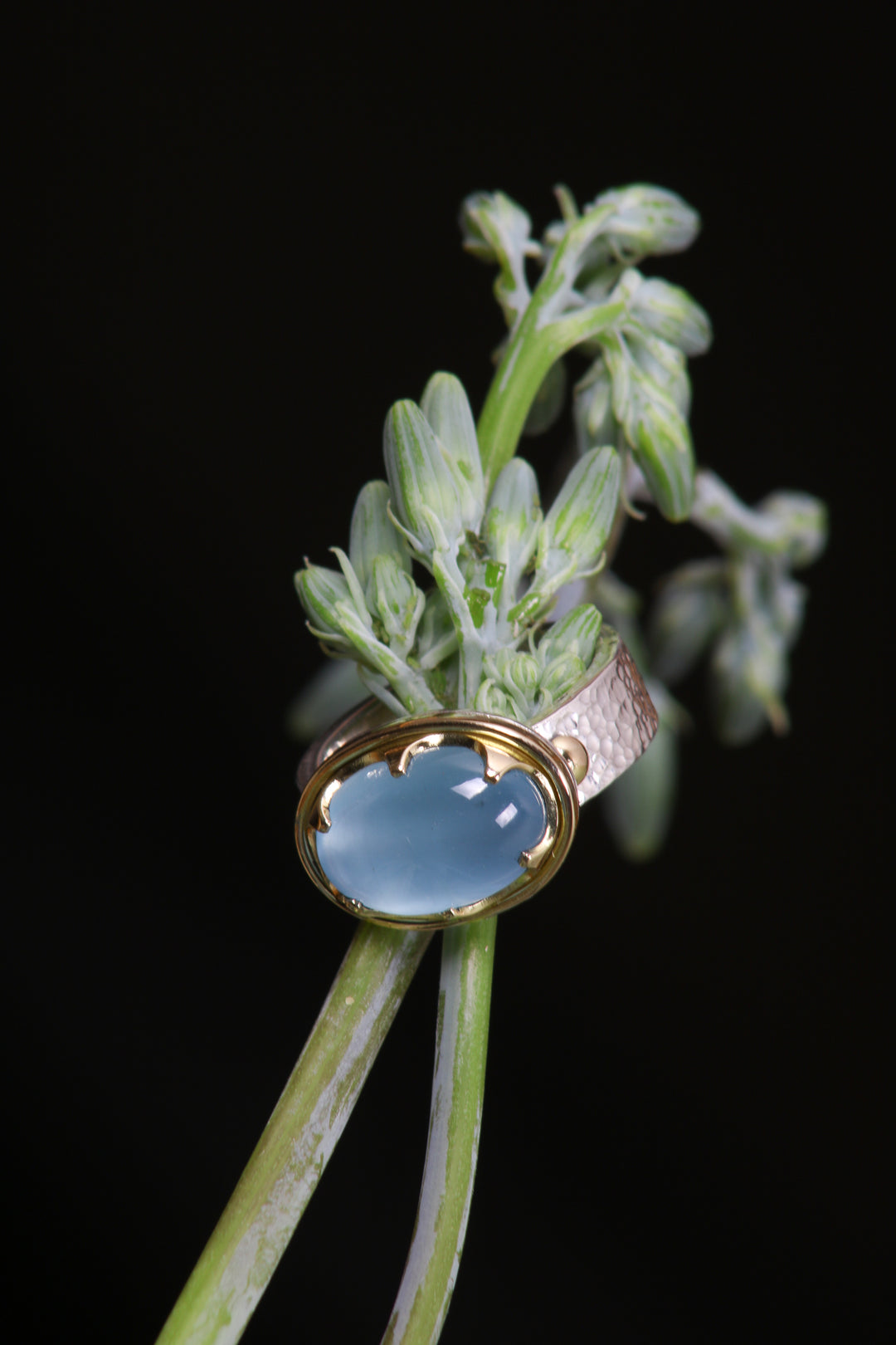 Aquamarine Ring (B413)