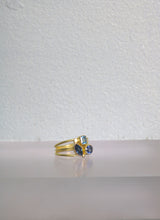 Load image into Gallery viewer, Sapphire Three Band Ring (09247)
