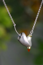 Load image into Gallery viewer, Carnelian Drop Pendant Necklace (09184)
