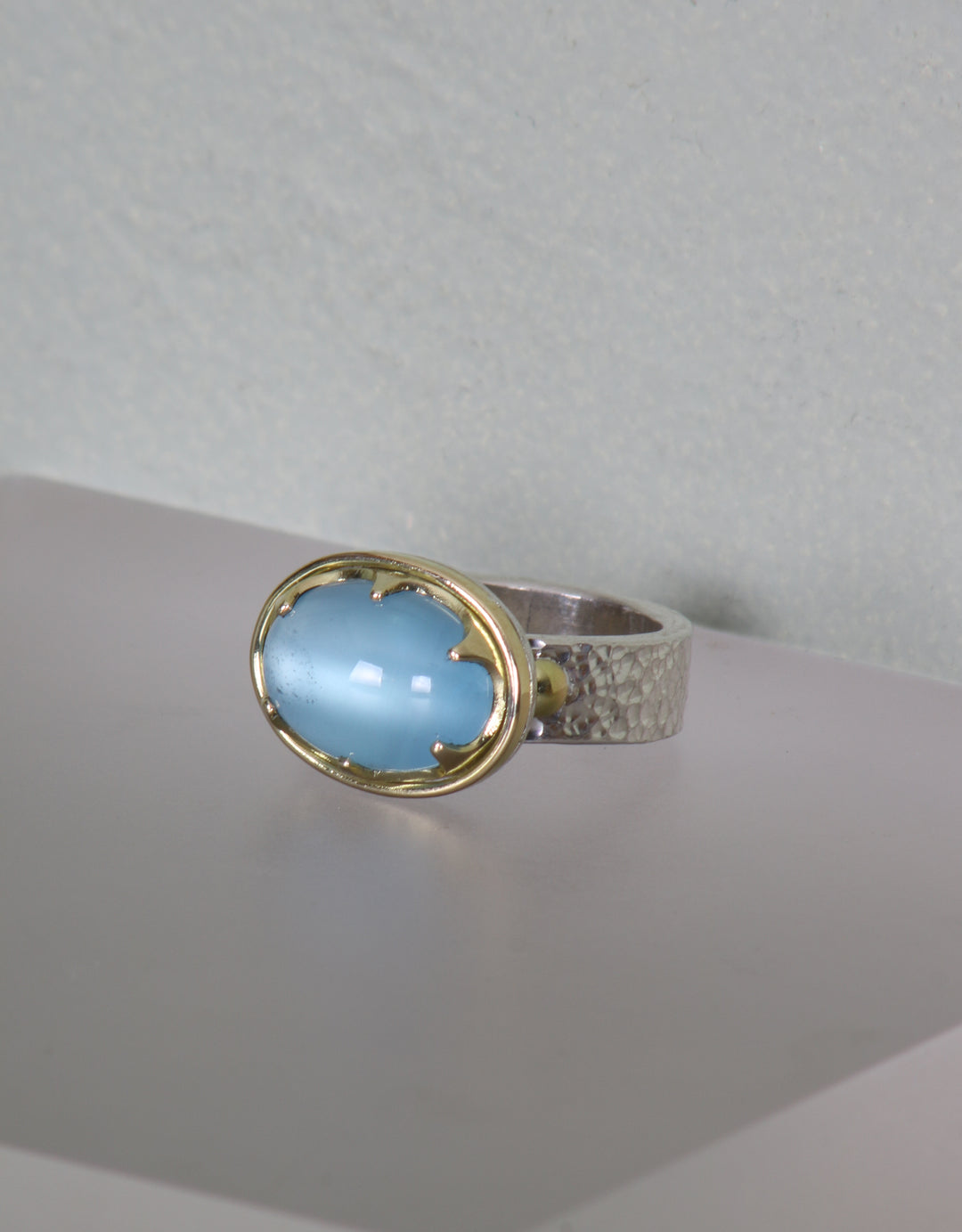 Aquamarine Ring (B413)