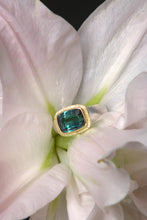 Load image into Gallery viewer, Columbian Cut Tourmaline Ring (09262)
