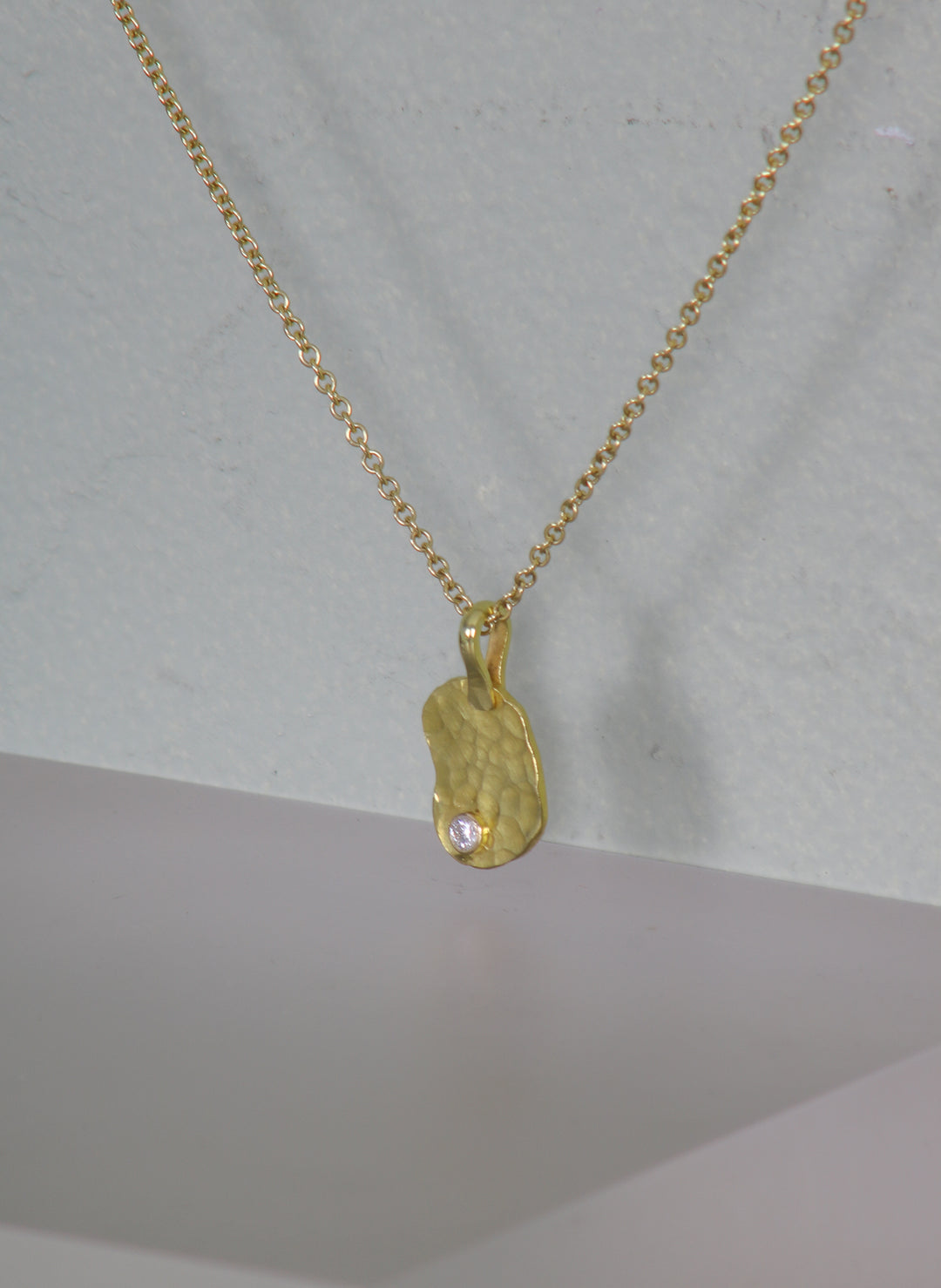 Organic Shaped Flat Pendant (B435)