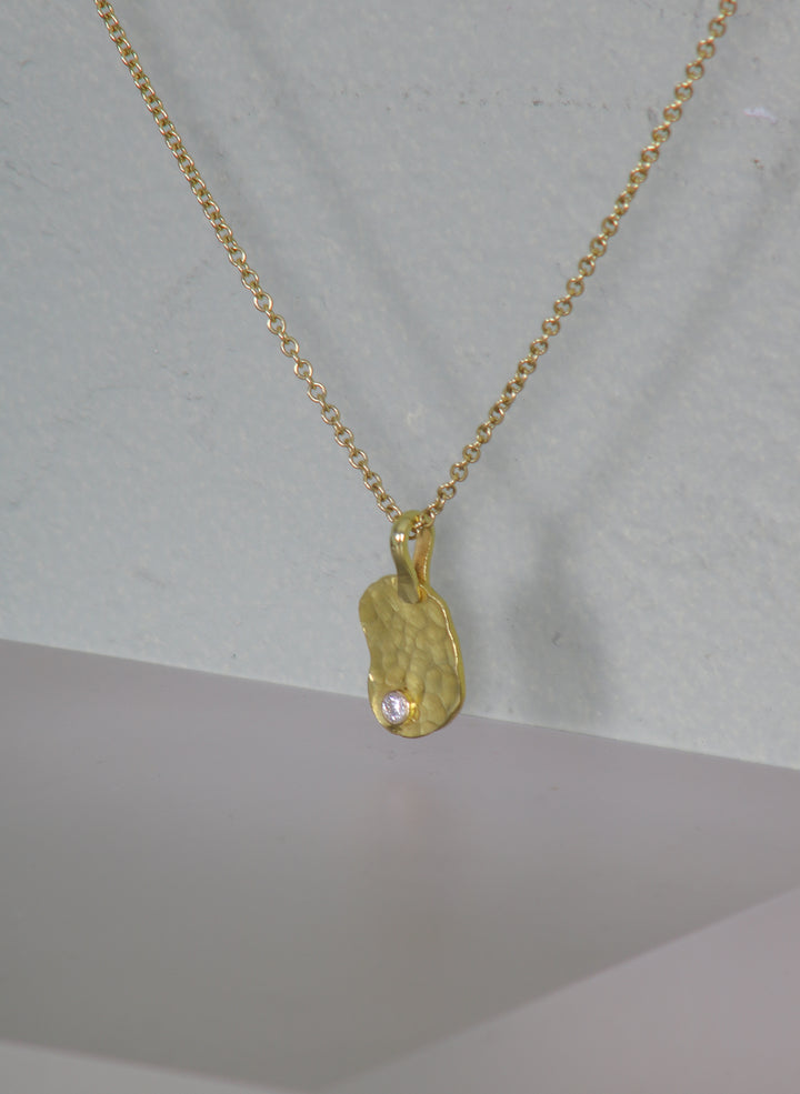 Organic Shaped Flat Pendant (B435)