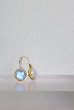 Load image into Gallery viewer, Moonstone and Diamond Earrings (09161)
