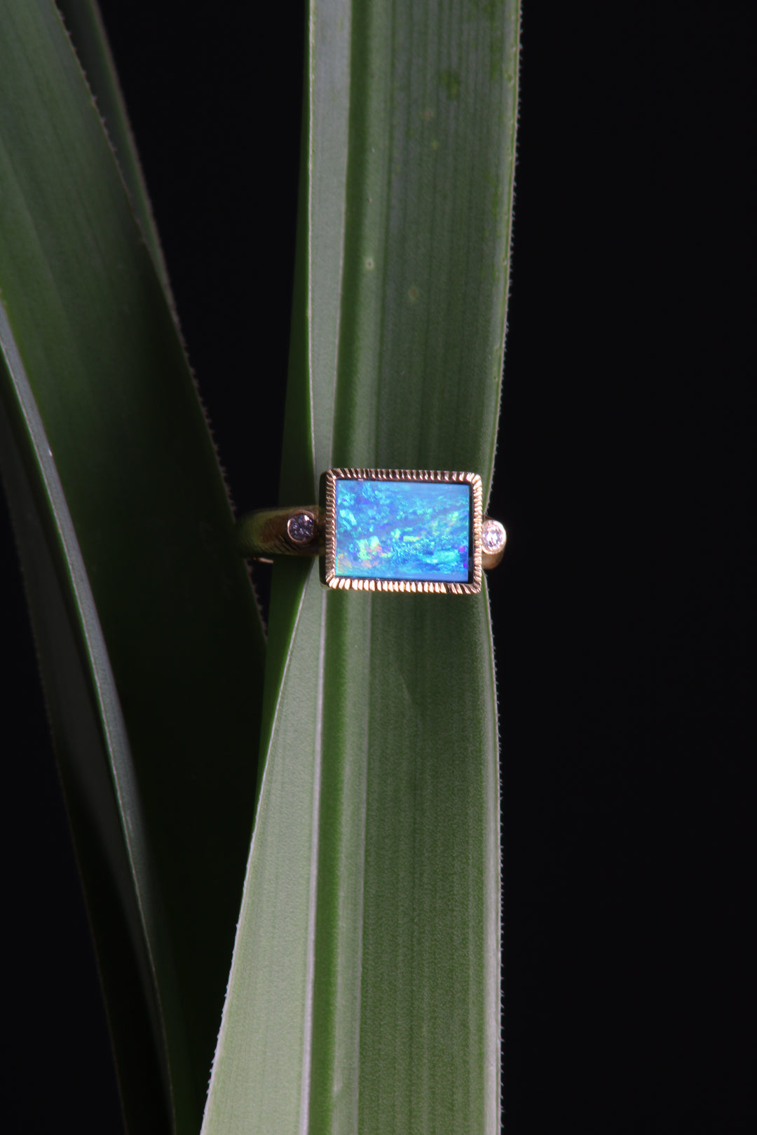 Opal Gold Ring (B475)