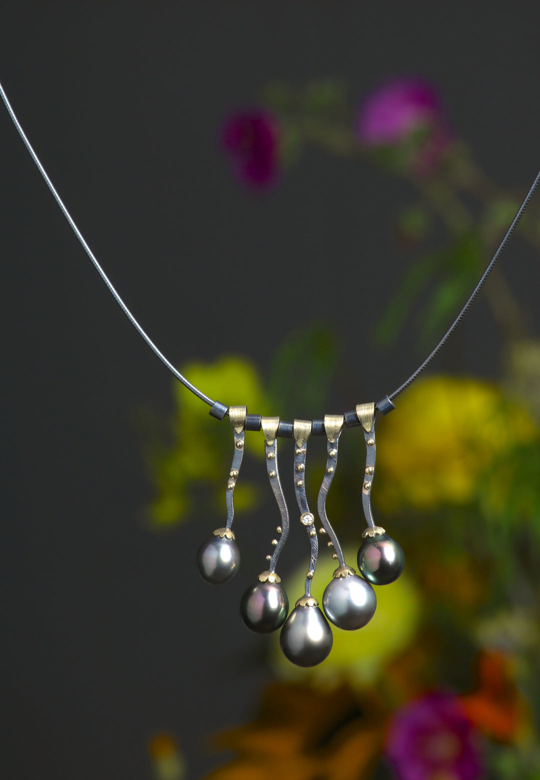 Tahitian Pearl Necklace (09021)