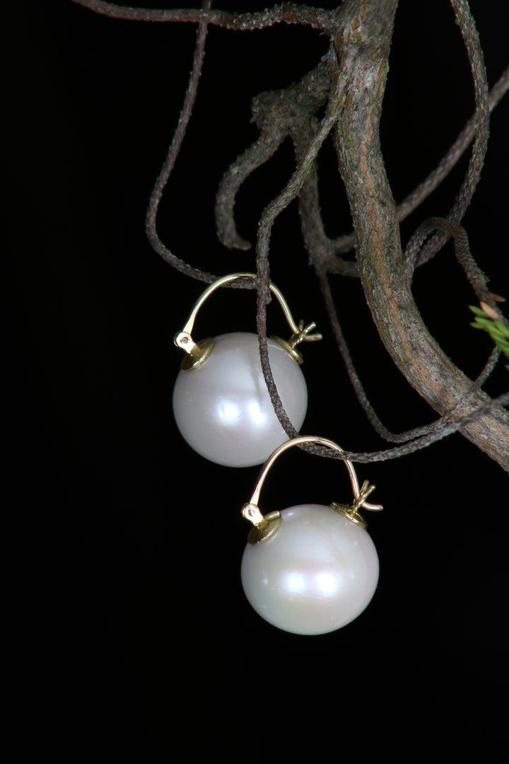Fresh Water Pearl Earrings (09993)