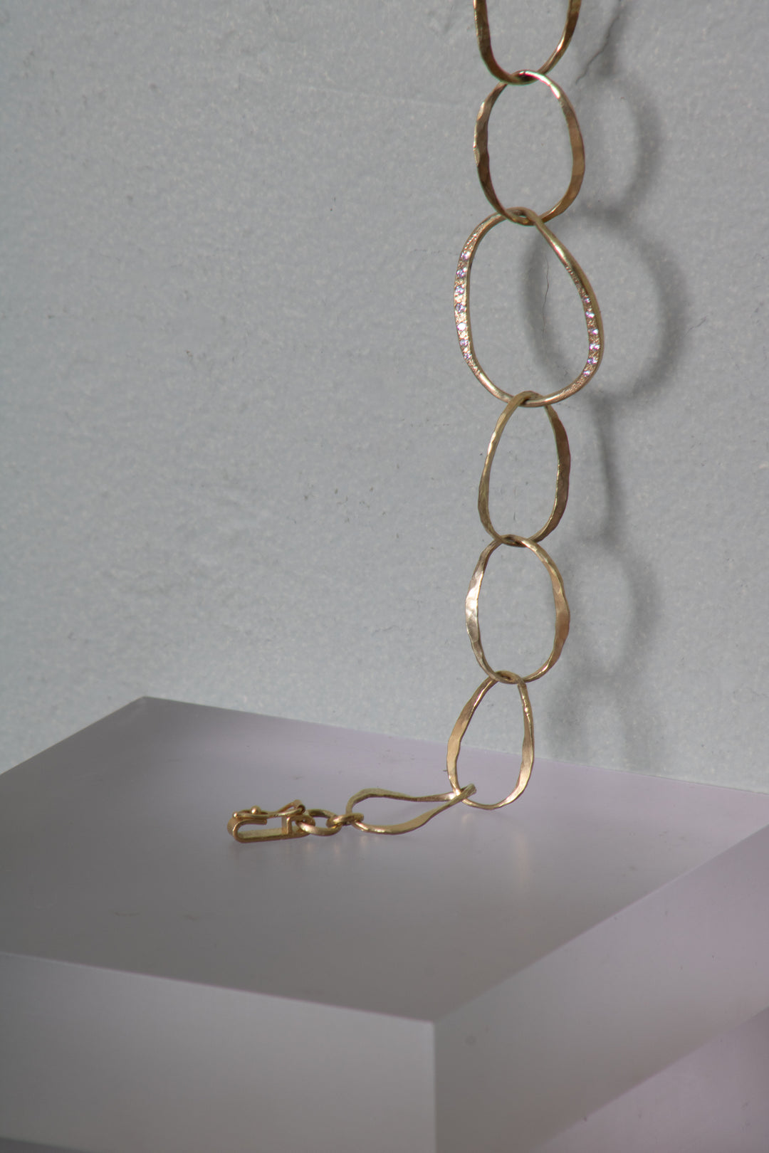 Gold Link Bracelet (B472)