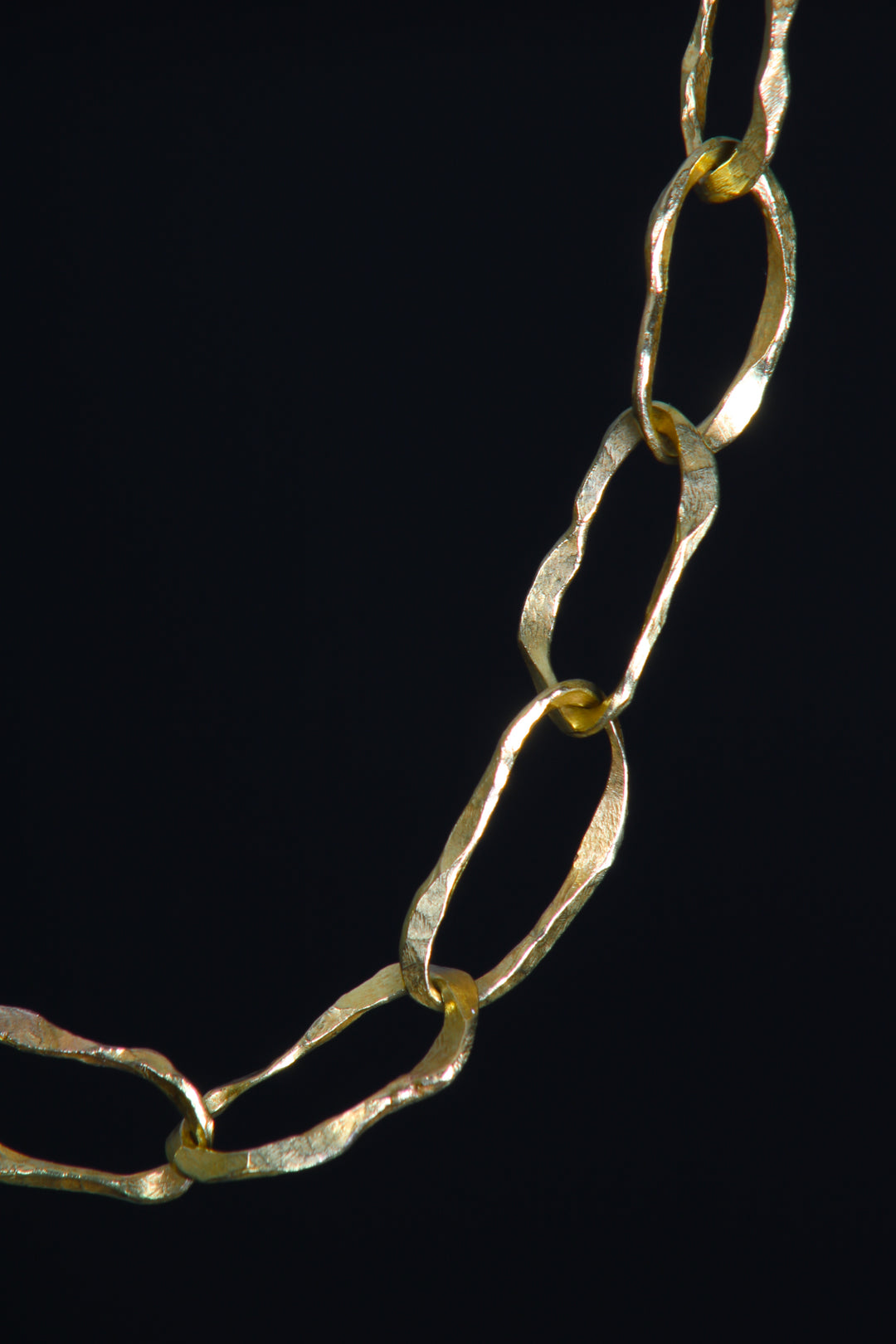 Gold Link Bracelet (B245)