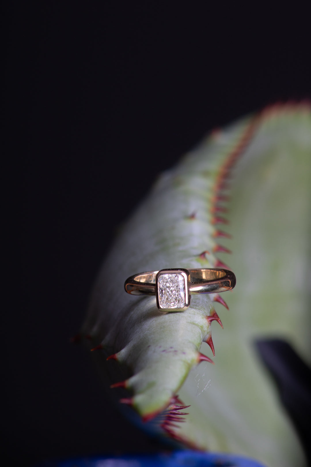 Radiant Diamond Ring (B633)