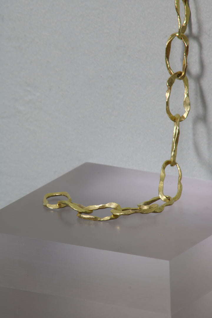 Gold Link Bracelet (B245)
