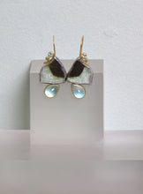Load image into Gallery viewer, Tourmaline Slice Earrings (09407)
