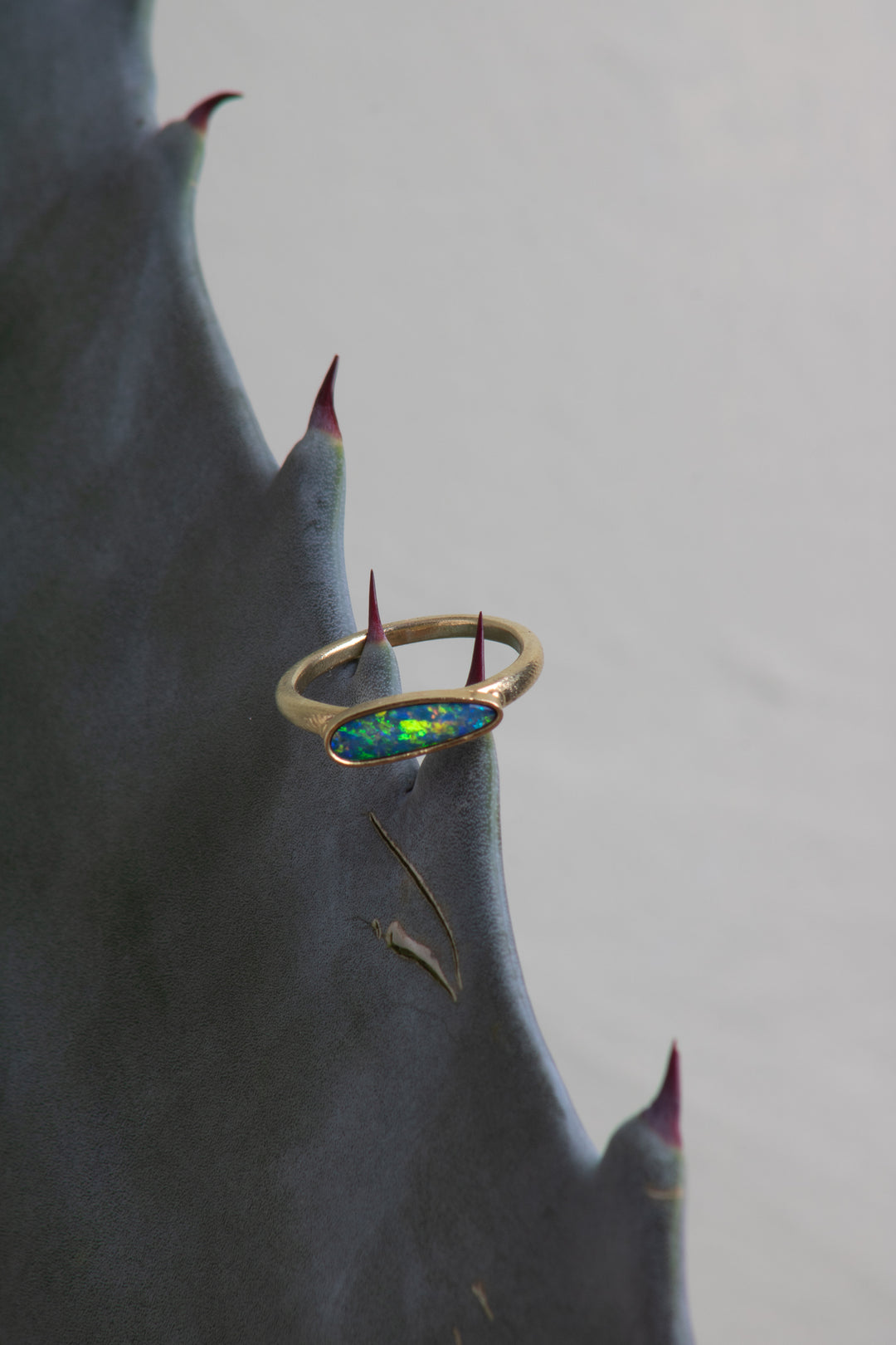 Gold Opal RIng (B636)