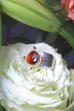 Load image into Gallery viewer, Hessonite Garnet Ring (09458)
