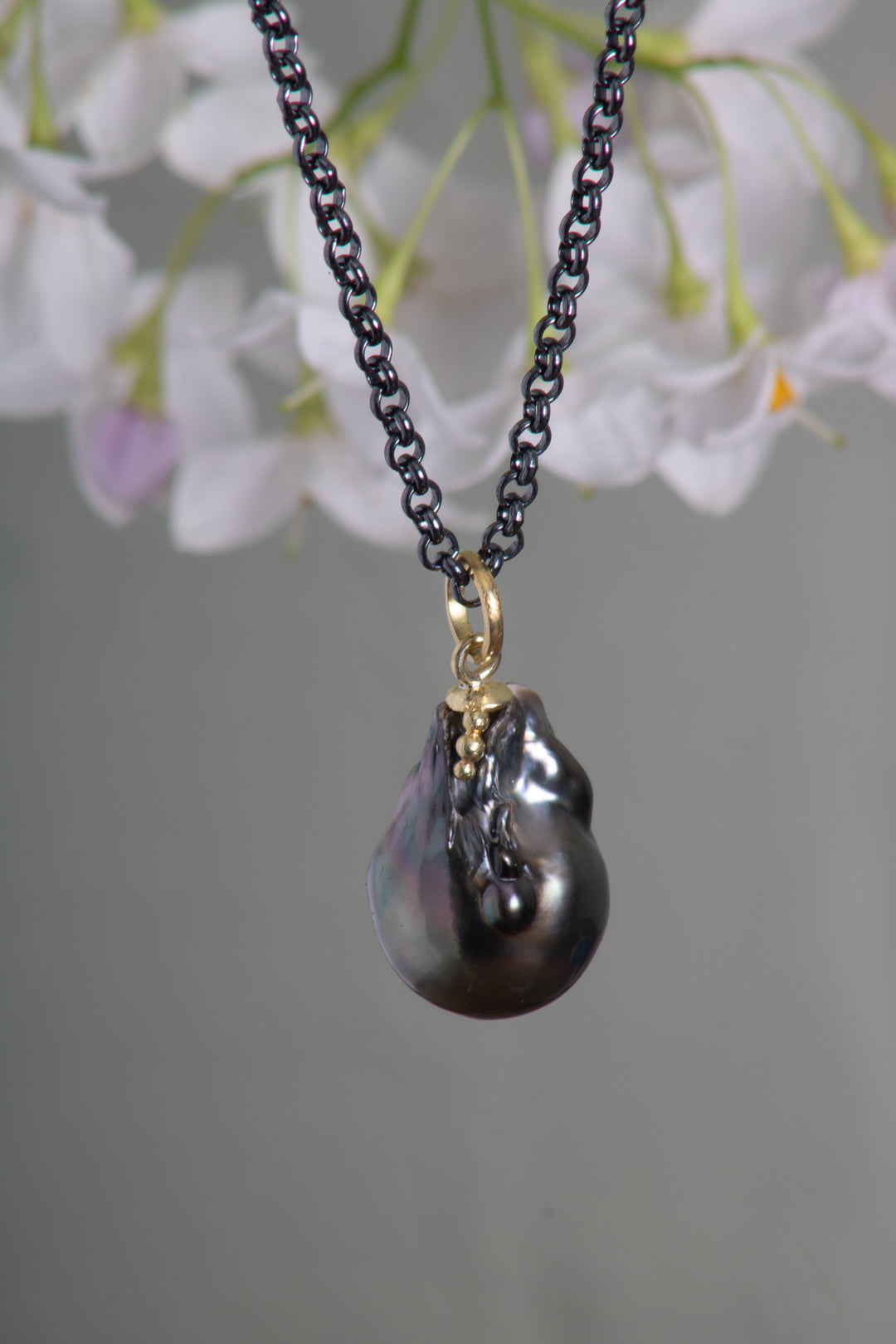 Baroque Tahitian Pearl Pendant (B646)