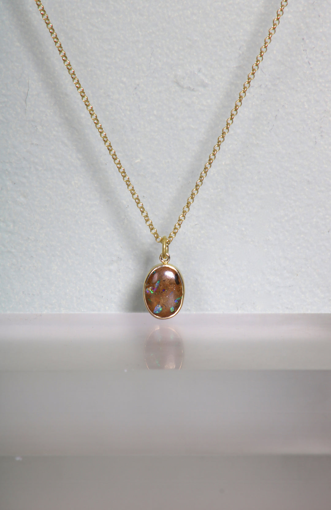 Boulder Opal Charm (09917)