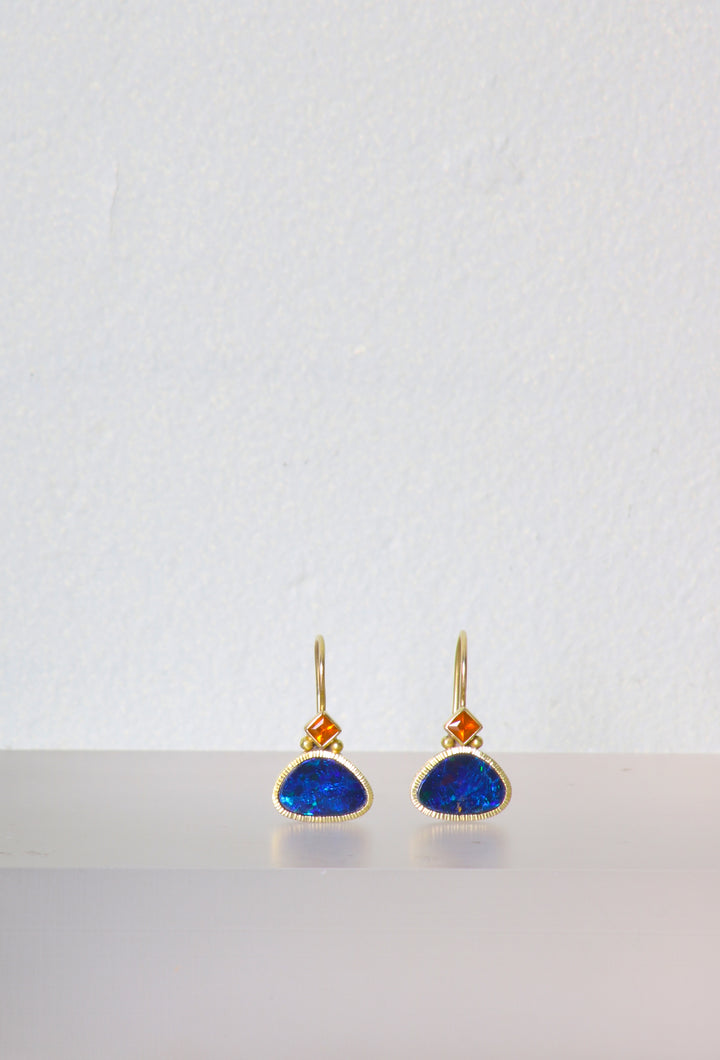 Mixed Opal Earrings (09101)