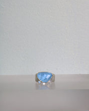 Load image into Gallery viewer, Rose Cut Aquamarine Ring (09115)
