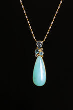 Load image into Gallery viewer, Peruvian Opal Drop Pendant (09123)
