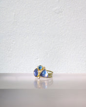 Load image into Gallery viewer, Moonstone Mixed Gemstone Ring (09472)
