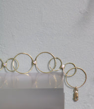 Load image into Gallery viewer, Gold Wire Hoop Bracelet (09473)
