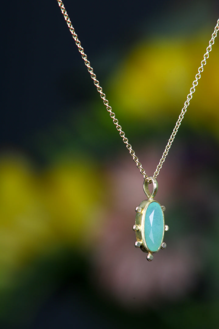 Chrysoprase Pendant (B290)