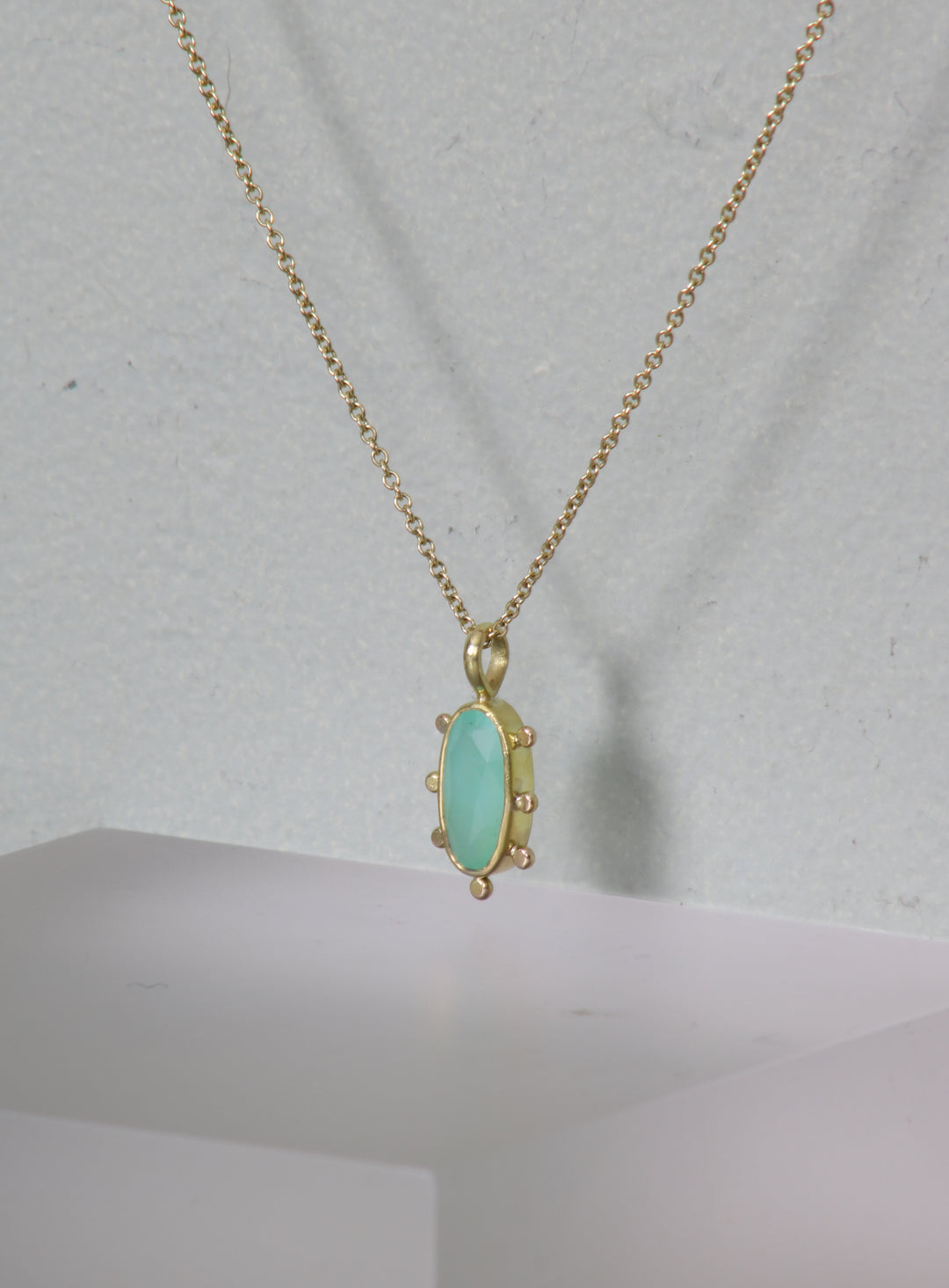 Chrysoprase Pendant (B290)