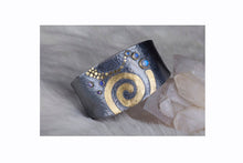 Load image into Gallery viewer, Mixed Metal Spiral Bracelet 0491 - Ormachea Jewelry
