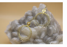 Load image into Gallery viewer, Gold Dish Hoop Earrings 06624 - Ormachea Jewelry
