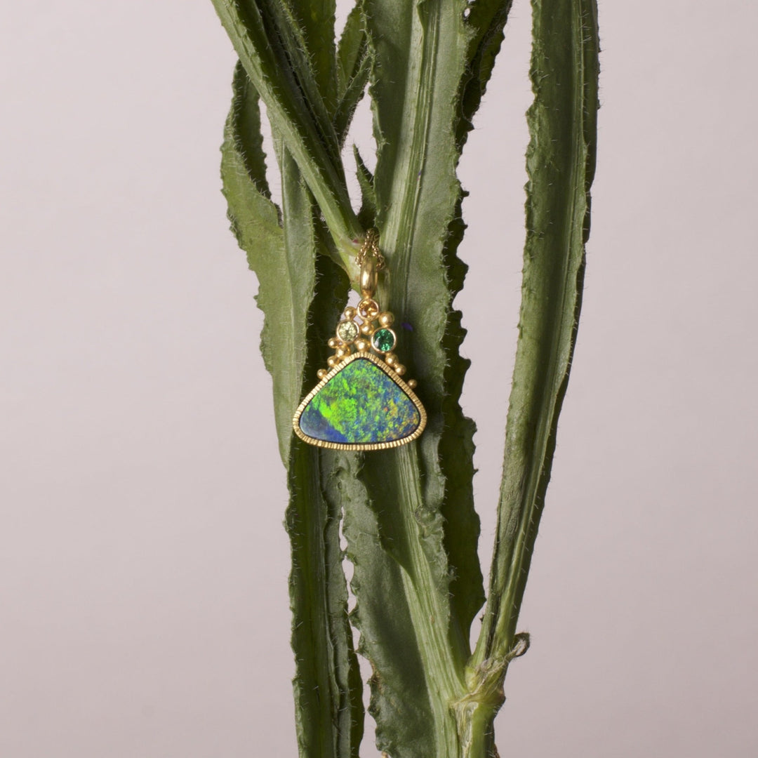 Opal Pendant 06829 - Ormachea Jewelry