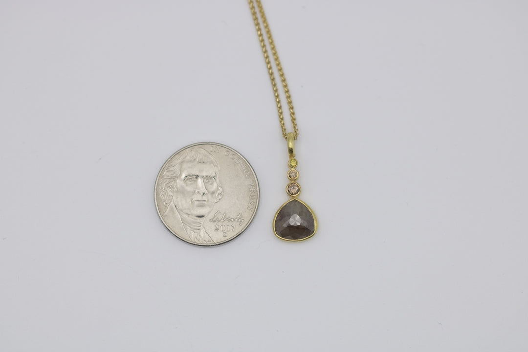 Diamond Necklace 06707 - Ormachea Jewelry