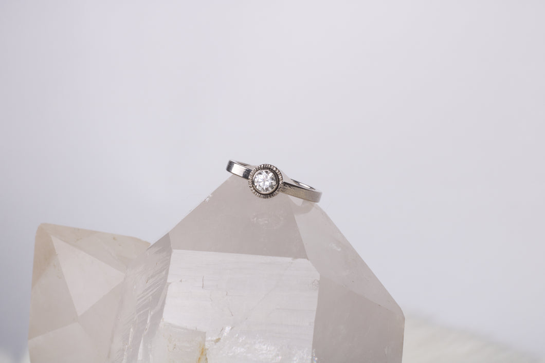 Diamond Engagement Ring 04729 - Ormachea Jewelry