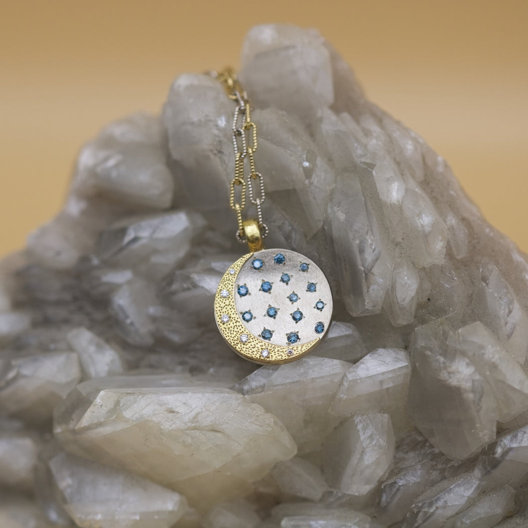 Little Moon Pendant 06616 - Ormachea Jewelry