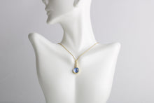 Load image into Gallery viewer, Moonstone and Diamond Pendant 06055 - Ormachea Jewelry
