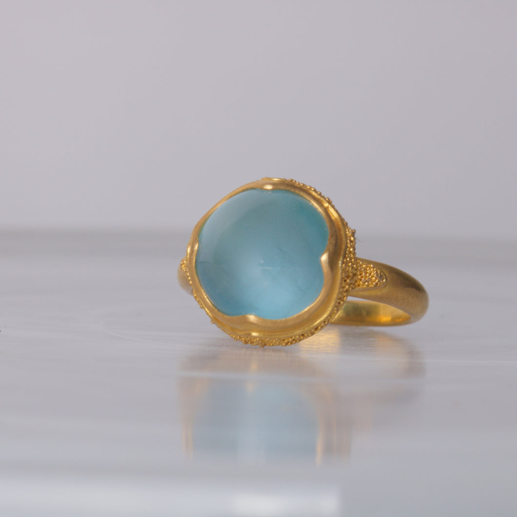 Moonstone Ring by Steve Battelle SB122 - Ormachea Jewelry