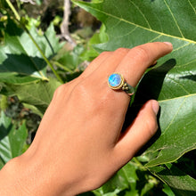Load image into Gallery viewer, Moonstone Moonface Ring 05893 - Ormachea Jewelry
