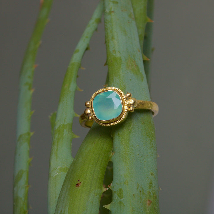 Peruvian Opal Ring 06032 - Ormachea Jewelry