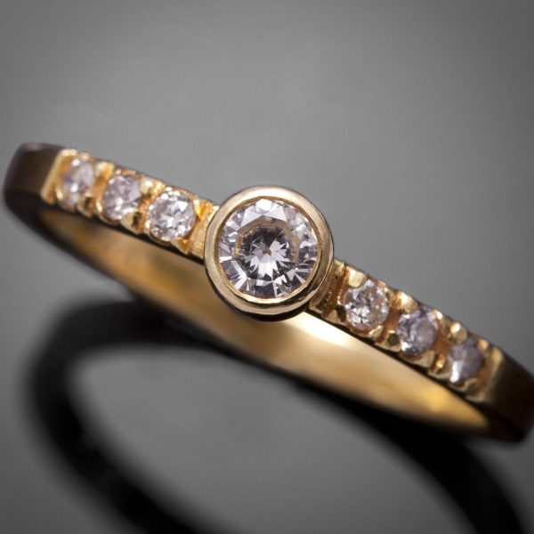 Diamond Ring 01489 - Ormachea Jewelry