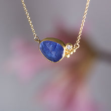 Load image into Gallery viewer, Tanzanite and Diamond Necklace 06016 - Ormachea Jewelry
