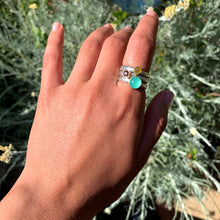 Load image into Gallery viewer, Peruvian Opal Stacking Ring 05886 - Ormachea Jewelry

