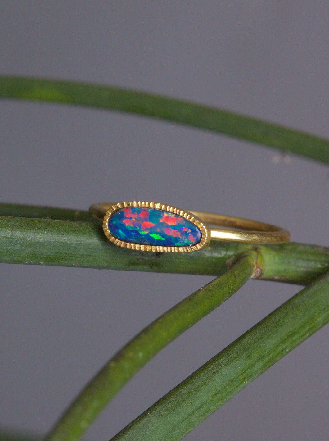 Opal Ring 6022 - Ormachea Jewelry