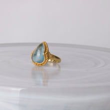 Load image into Gallery viewer, Teardrop Moonstone Ring by Steve Battelle SB124 - Ormachea Jewelry
