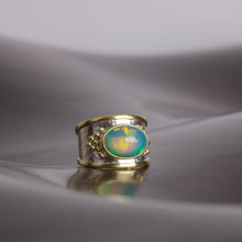 Load image into Gallery viewer, Ethiopian Opal Ring 05784 - Ormachea Jewelry
