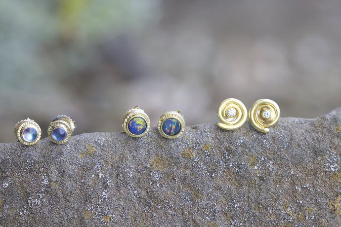 Stud Earrings (05440/05437/05439) - Ormachea Jewelry