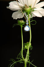 Load image into Gallery viewer, Moonstone Drop Necklace (08644) - Ormachea Jewelry
