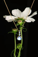 Load image into Gallery viewer, Moonstone Drop Necklace (08644) - Ormachea Jewelry
