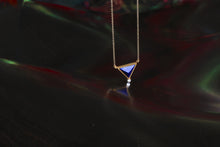 Load image into Gallery viewer, Pyramid Lapis Necklace 07086 - Ormachea Jewelry
