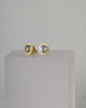 Load image into Gallery viewer, Opal Stud Earrings (08703) - Ormachea Jewelry
